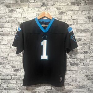 EUC NFL Team Apparel Carolina Panthers Cam Newton Jersey Youth XL (18/20)